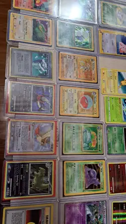 Vintage Pokemon Card Binder Collection Lot Wotc E Base 2 Neo Topps Rare Holo PSA - Image 5