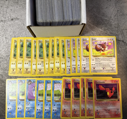 Huge Collection Bulk Lot of 250+ Pokemon WOTC Cards Vintage 1999 WOTC LP-NM - Image 1