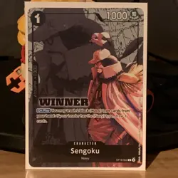 Sengoku WINNER promo (ST19-002)(One Piece Card Game) English - Image 1