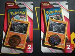 2 Pokemon XY Evolutions Guardians Rising 2019 Blister 2 Pack Booster Card Lot - Image 1