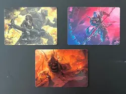 Lot of Magic: The Gathering / Final Fantasy - (3) Art Series Cards - Image 1