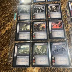 Lord of the Rings TCG Mount Doom Complete Set 2004 Decipher 122 Cards Unplayed - Image 5
