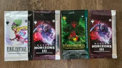 MTG Magic the Gathering Collector Booster 2-CARD SAMPLE Packs x4 FF MH3 LOTR - Image 1