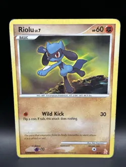 Riolu 6/61 - Pokemon Trainer Kit 2007 Lucario Card - HP - Image 1
