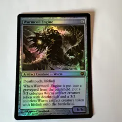 Wurmcoil Engine -Foil English MTG Promos: Prerelease Cards - Image 1