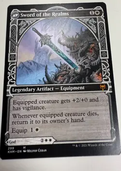 Halvar God of Battle # 299 MTG Magic the Gathering card Mythic - Image 3