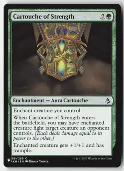 MTG - Cartouche of Strength C (The List) 158/269 LP-NM - Image 1