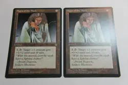 MTG Aegis of the Meek x2- -Ice Age-Lightly Played - Image 1