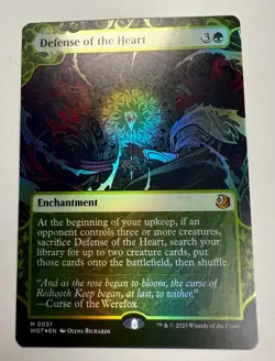 Defense of the Heart # 51 FOIL MTG Magic the Gathering Mythic - Image 1