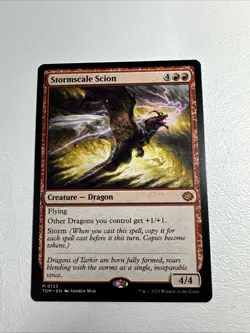 Stormscale Scion - Mythic Regular #123 NM Tarkir: Dragonstorm MTG - Image 1
