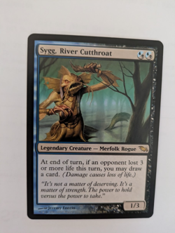 Sygg, River Cutthroat Shadowmoor MTG NM Free shipping with tracking - Image 1