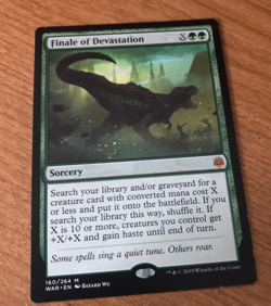 MTG War of the Spark Finale of Devastation 160/264 LP to NM - Image 1