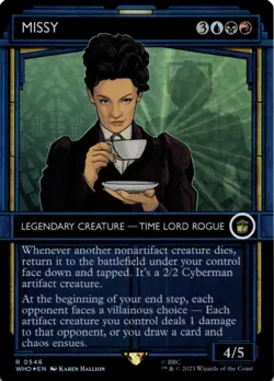MTG Missy (Showcase) Foil NM Doctor Who Magic 546 - Image 1