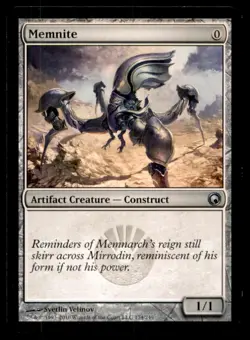 MTG Memnite LP Light Play Scars of Mirrodin [2939] - Image 1