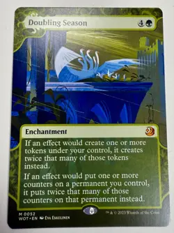 Doubling Season # 52 MTG Magic the gathering 1 card Mythic - Image 1