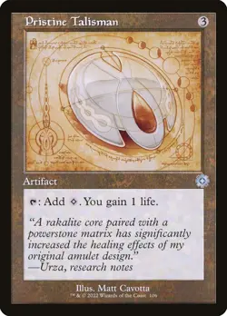 Pristine Talisman (106) Schematic The Brothers' War Retro Artifacts BRR MTG - Image 1