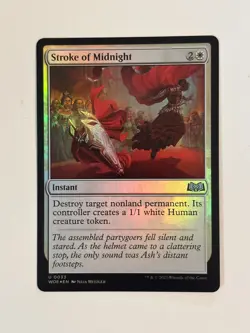 Stroke of Midnight Wilds of Eldraine Foil Magic the Gathering MTG - Image 1
