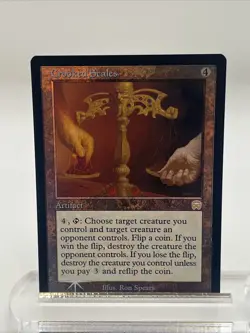 CROOKED SCALES rare foil Mercadian Masques MTG Unplayed NM - Image 1