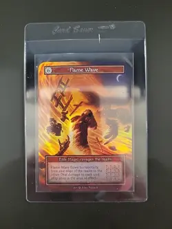 Flame Wave Sorcery Contested Realm Alpha Elite Foil - Image 1