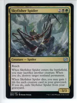 SKYFISHER SPIDER The Brothers' War #221 BRO(NM+)(MTG) - Image 1