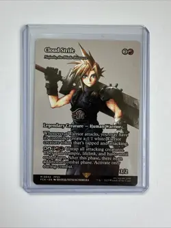 Cloud Strife - Najeela, the Blade-Blossom (Showcase) Final Fantasy MTG Mint - Image 1