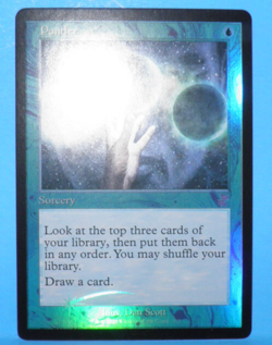 Magic The Gathering: FOIL Ponder, Time Spiral: Remastered (TSR) - Image 3