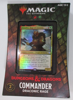 Sealed DRACONIC RAGE Commander Deck Magic: the Gathering - Image 1