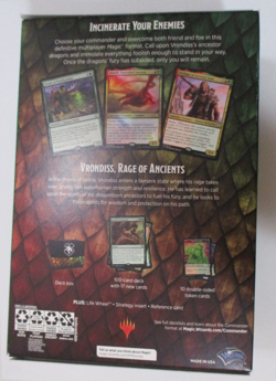 Sealed DRACONIC RAGE Commander Deck Magic: the Gathering - Image 3