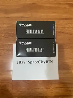 Magic The Gathering Collector Final Fantasy MTG Gift Bundles Sealed Lot Of 2 New - Image 3