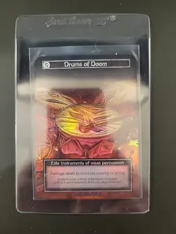 Drums Of Doom Sorcery Contested Realm Alpha Elite Foil - Image 1