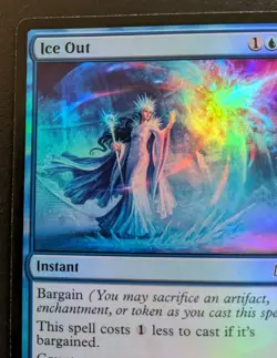 Ice Out 0054 WOE Foil Common Wilds Of Eldraine Magic: The Gathering - Image 2