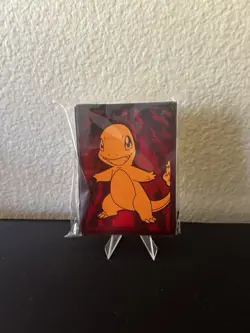 Pokemon TCG 65x Sealed Charmander Obsidian Flames ETB Card Sleeves - Image 1