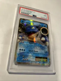 PSA 9 Pokemon TCG Blastoise EX XY Evolutions Holo Rare Card 21/108 MINT - Image 3