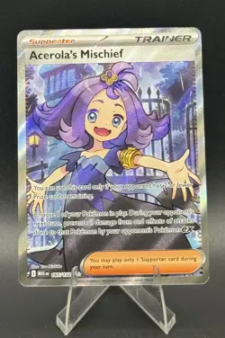 Pokemon Mega Evolution Acerola's Mischief English #165/132 NM - Image 1