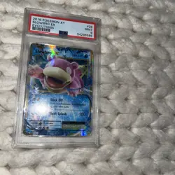 2016 Pokemon XY Slowbro EX Evolutions #26 PSA 9 Mint Card - Image 2