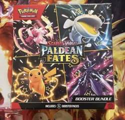 Pokemon TCG: Paldean Fates Booster Bundle 6pk - Image 1