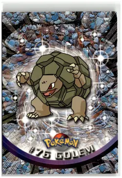 1999 Pokemon Topps TV #76 Golem A1888 - Image 1