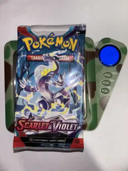 22.6g HEAVY Pokemon TCG: SCARLET and VIOLET Booster Pack New Box Brk Moridon - Image 1