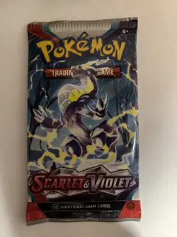 22.6g HEAVY Pokemon TCG: SCARLET and VIOLET Booster Pack New Box Brk Moridon - Image 2