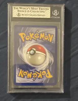 1999 Pokemon Base Set Unlimited CLEFAIRY Holo #5 BGS 7 - Image 2