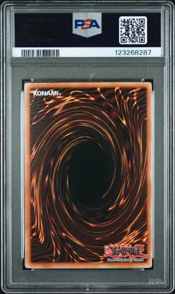 2008 YU-GI-OH! DARK LEGENDS #EN025 SUMMONED SKULL PSA 9 - Image 2