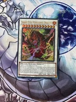 (ALIN) Snake-Eyes Vengeance Dragon ALIN-EN040 Yu-Gi-Oh 1st Ed VLP - Image 1