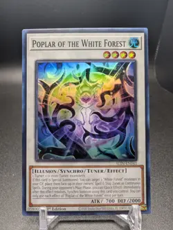 YU-GI-OH! Poplar Of The White Forest ALIN-EN041 Super Rare - Image 1