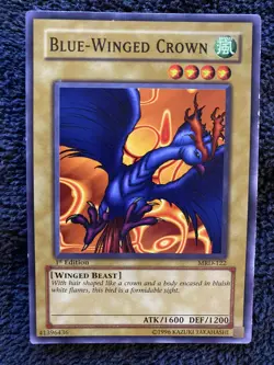 Yu-Gi-Oh! Blue-Winged Crown Metal Raiders MRD-122 Common 1st Edition LP - Image 1