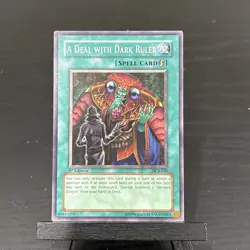 Yu-Gi-Oh! A Deal with Dark Ruler DCR-030 1st Edition - Image 1