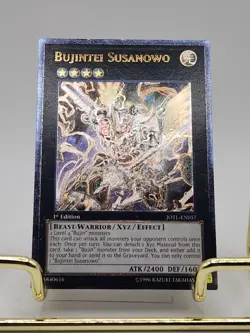 Yugioh Bujintei Susanowo JOTL-EN057 Ultimate Rare 1st Ed Very Light Play - Image 1