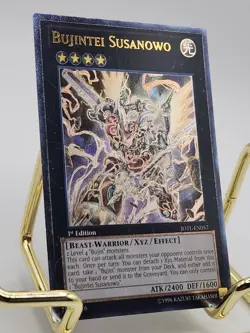 Yugioh Bujintei Susanowo JOTL-EN057 Ultimate Rare 1st Ed Very Light Play - Image 2