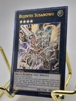 Yugioh Bujintei Susanowo JOTL-EN057 Ultimate Rare 1st Ed Very Light Play - Image 3