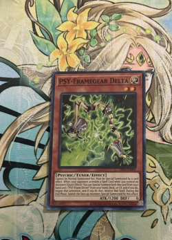 Yugioh PSY-Framegear Delta OP25-EN005 Super Rare Near Mint! - Image 1