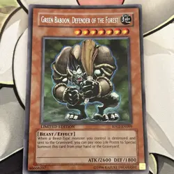 Green Baboon, Defender of the Forest RP02-EN099 Retro Pack 2-Limited Edition - Image 1